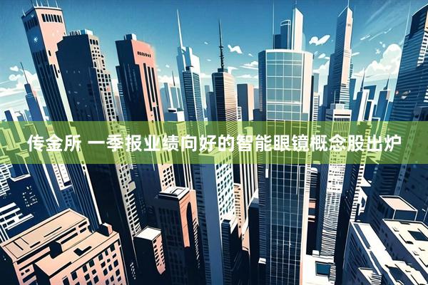 传金所 一季报业绩向好的智能眼镜概念股出炉