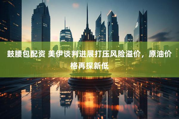 鼓腰包配资 美伊谈判进展打压风险溢价，原油价格再探新低
